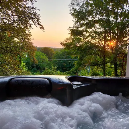 Reve De Panda Avec Sauna Et Jacuzzi Privatif Abrest Exterior photo