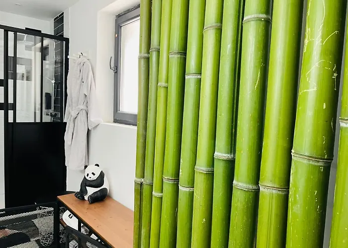 Reve de Panda avec Sauna et Jacuzzi Privatif